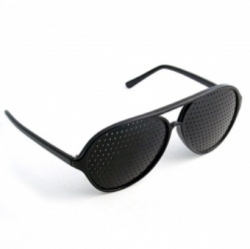 Děrované brýle Classic Black - přirozené zlepšení zraku